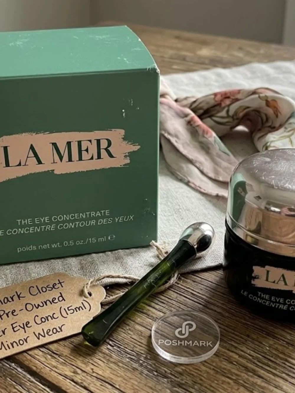 La Mer The Eye Concentrate 0.5 oz / 15ml New Sealed Eye Treatment Free Shi